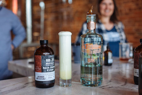 Lavender Ramos Gin Fizz