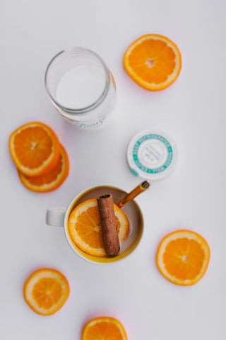 Almond Milk Orange Chai