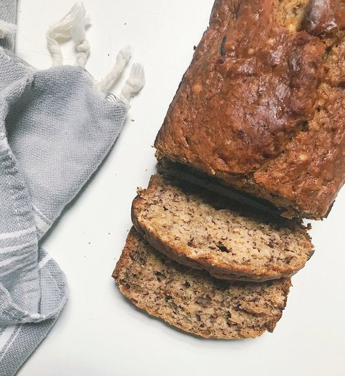 Vegan Banana Bread with Almond Oat Milk Treehouse Naturals