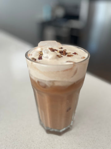 Starbucks-Inspired Pecan Crunch Latte