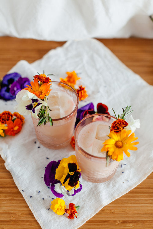 Lavender Nutmilk Punch