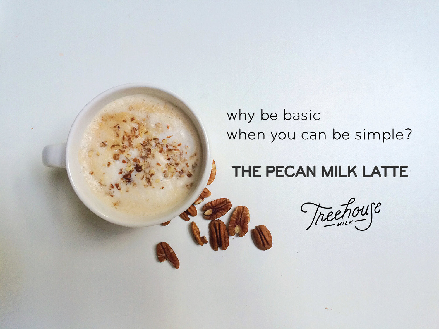 The Pecan Milk Latte