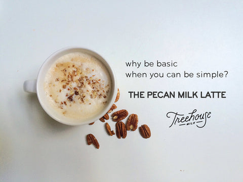 The Pecan Milk Latte