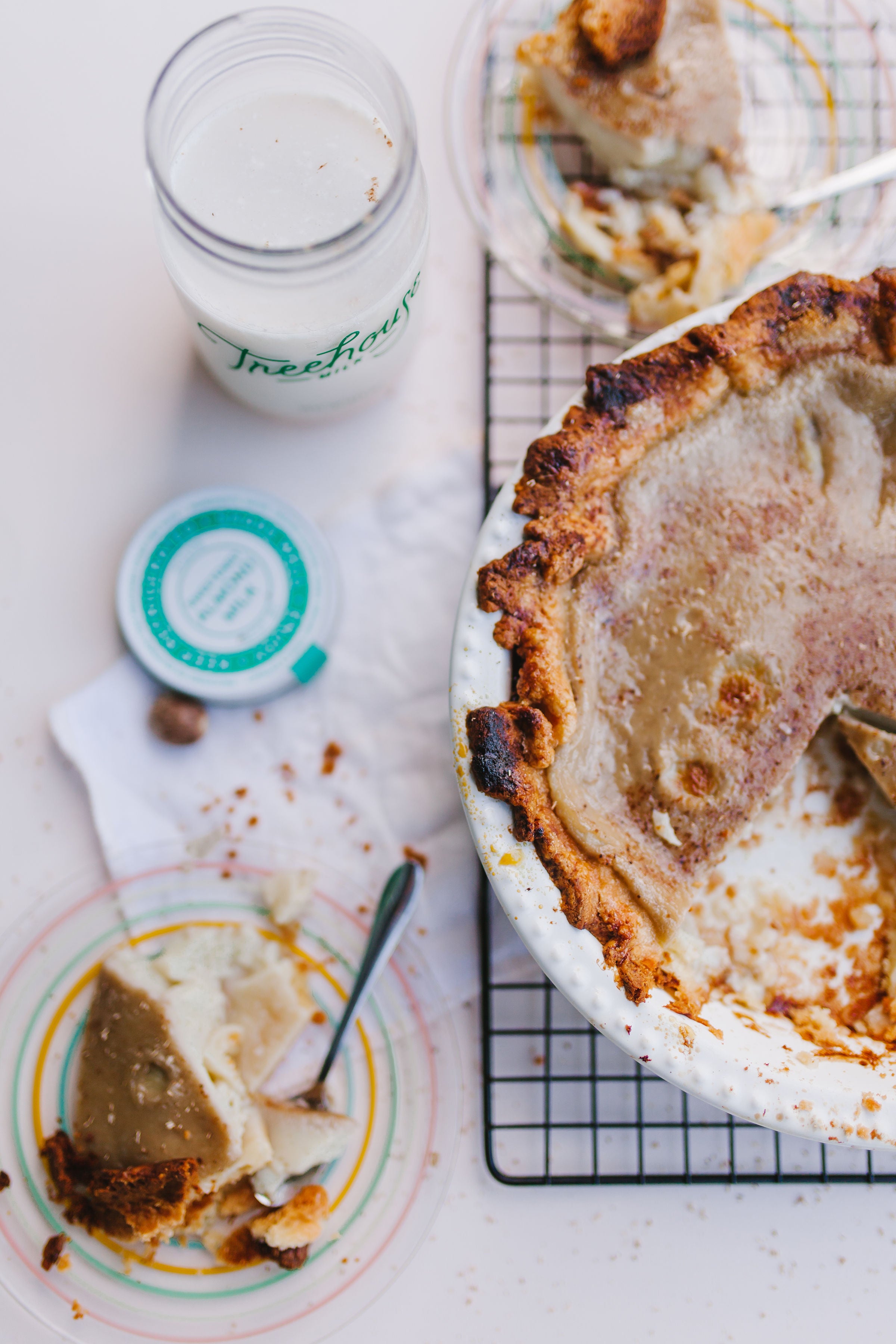 Almond (milk) Custard Treehouse Naturals